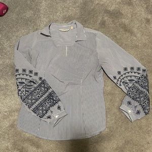 Soft surroundings womens top/blouse, size small